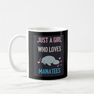 Mug JUSTE UNE FILLE QUI AIME MANATEES T-shirt long tab