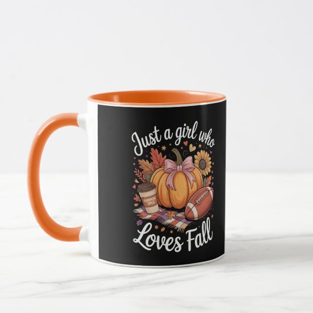 Mug Juste une fille qui aime tomber (Gauche)