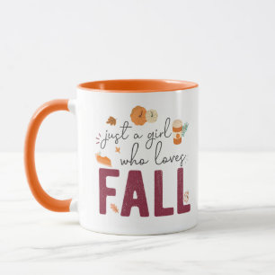 Mug Juste une fille qui aime tomber