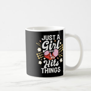 Mug Juste une fille qui frappe les choses - Kickboxing