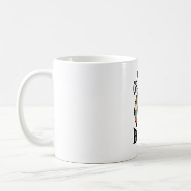 Mug Juste une grand-mère qui aime les chevaux design v (Gauche)