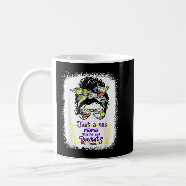 Mug Juste Une Maman Des Années 90 Élever Ses Rugrats M (Gauche)