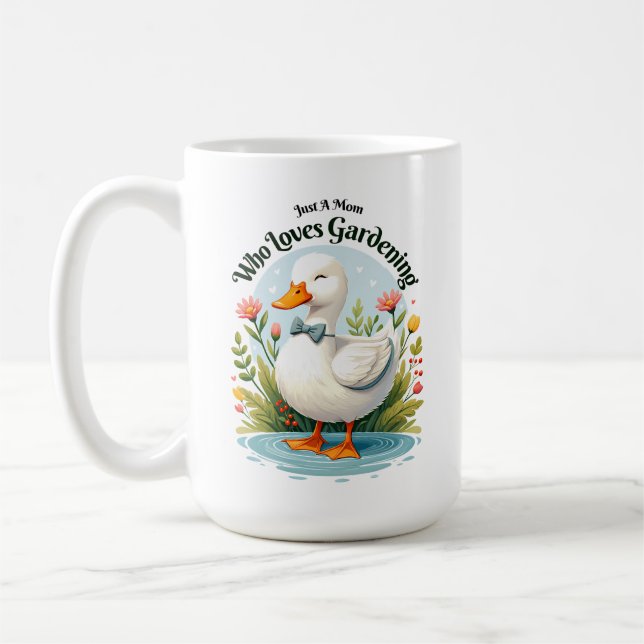 Mug Juste Une Mère Qui Aime Jardiner Mère Gardener Gar (Gauche)