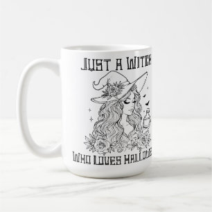 Mug Juste une sorcière qui aime Halloween