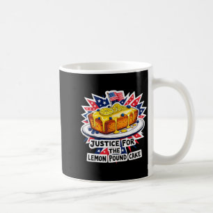 Mug Justice drôle pour gâteau américain au citron