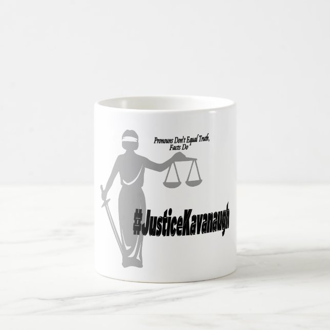 Mug Justice Kavanaugh (vérité et faits) (Centre)