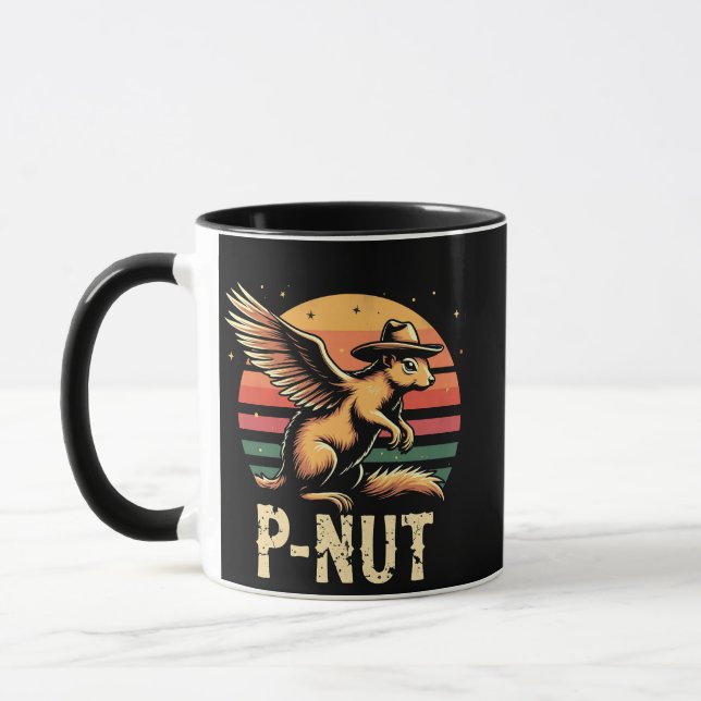 Mug Justice pour arachide L’écureuil P’nut PNut arachi (Gauche)