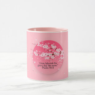 Mug JW Apple Blossom Coffee Cup avec 2025 Year Text