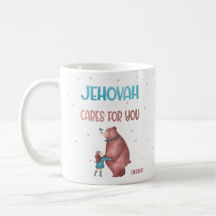Mug JW Kids Gift-1 Pierre 5:7 L'Éternel se soucie de v