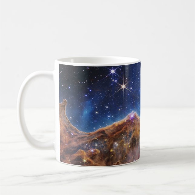 Mug JWST James Webb Télescope Spatial Falaises cosmiqu (Gauche)