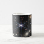 Mug JWST James Webb Télescope Spatial Premières images<br><div class="desc">La prochaine génération de successeurs du télescope spatial Hubble, le télescope spatial James Webb de la NASA, est en poste et produit ses premières images en couleur utilisables du cosmos. Ils sont vraiment extraordinaires. Des milliers de galaxies, dont certaines avec leur lumière infrarouge qui nous atteint depuis le début de...</div>