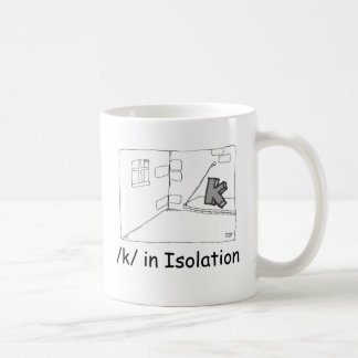 Mug K en isolation