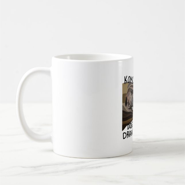 Mug K est pour Komodo Dragon (Gauche)