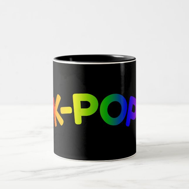 Mug K-Pop arc-en-ciel (Centre)