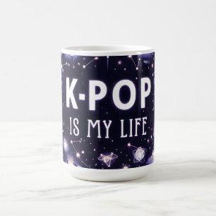 Mug K-Pop est Ma Vie Écrite dans les Étoiles