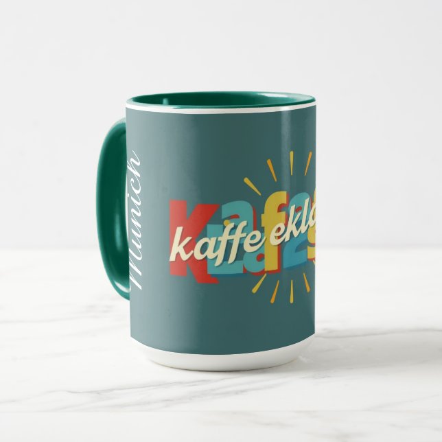 Mug Kaffeeklatsch Moderne Patrimoine Allemand Personna (Devant gauche)
