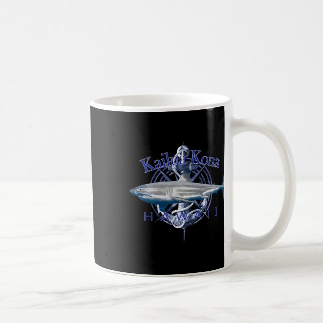 Mug Kailua Kona Hawaï Naissance Voile Bateau  (Droite)