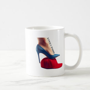 Mug Kalama Harris 2024 Rétro Virgule Chapeau Rouge Ant