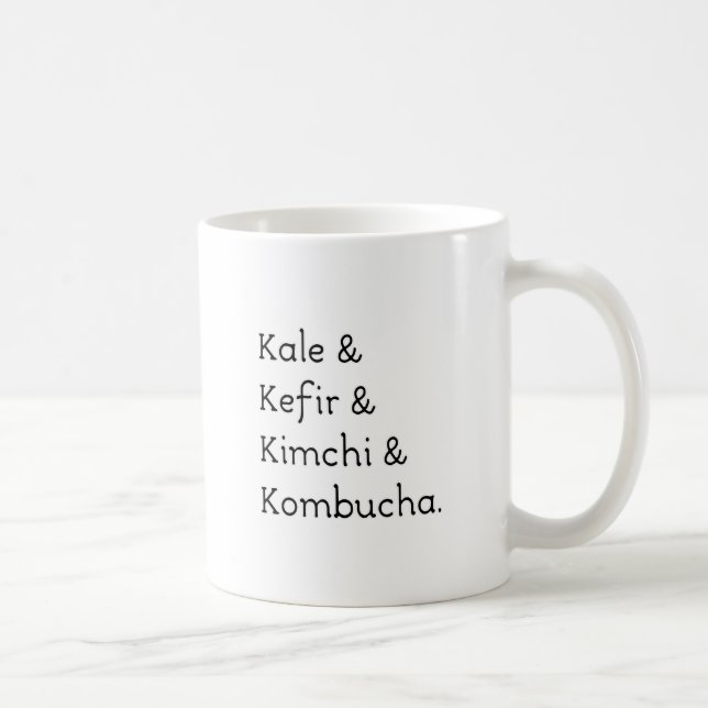 Mug Kale Kefir Kimchi Kombucha (Droite)