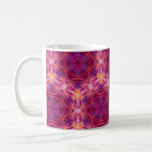 Mug kaleido violet, violet, orange et bleu