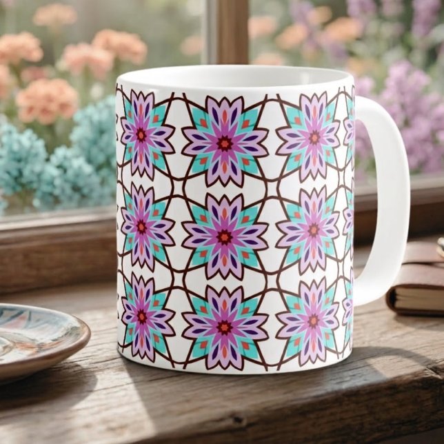 Mug Kaleidoscope Bohème (Créateur téléchargé)