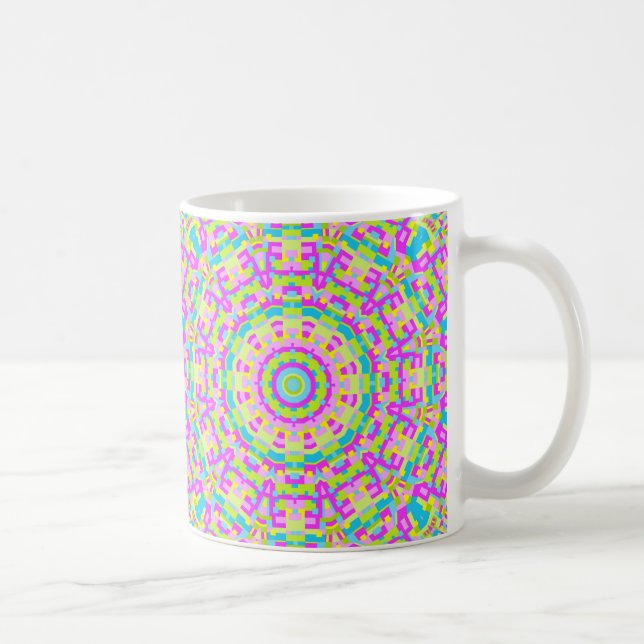 Mug Kaleidoscope coloré 03 (Droite)