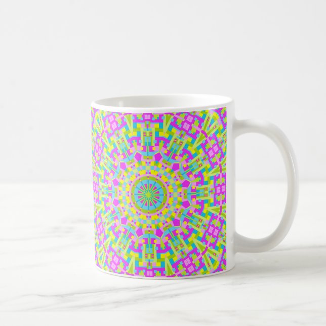 Mug Kaleidoscope coloré 05 (Droite)