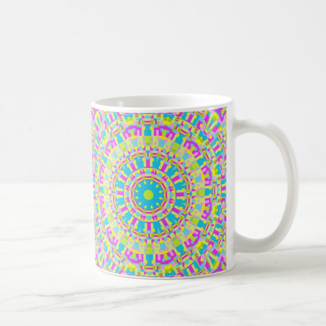 Mug Kaleidoscope coloré 06 (Droite)