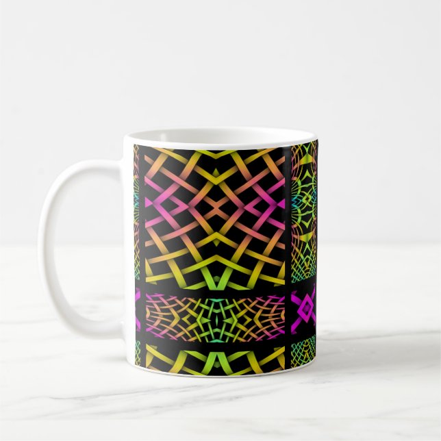 Mug Kaleidoscope Mosaic III + vos idées (Gauche)