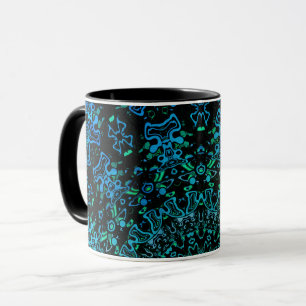 Mug Kaliedoscope marocain géométrique de style ornemen