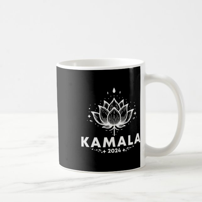Mug Kamala 2024 Lotus Blanc  (Droite)