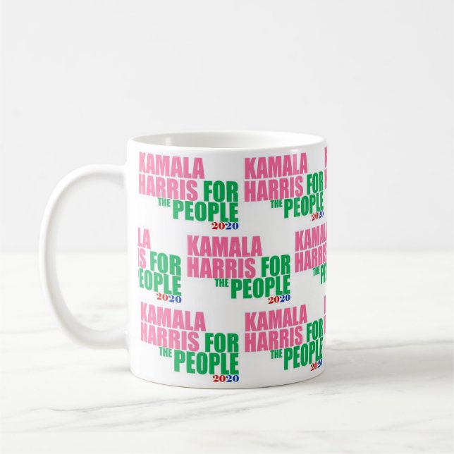 Mug Kamala Harris 2020 AKA pour la tuile de personnes (Gauche)