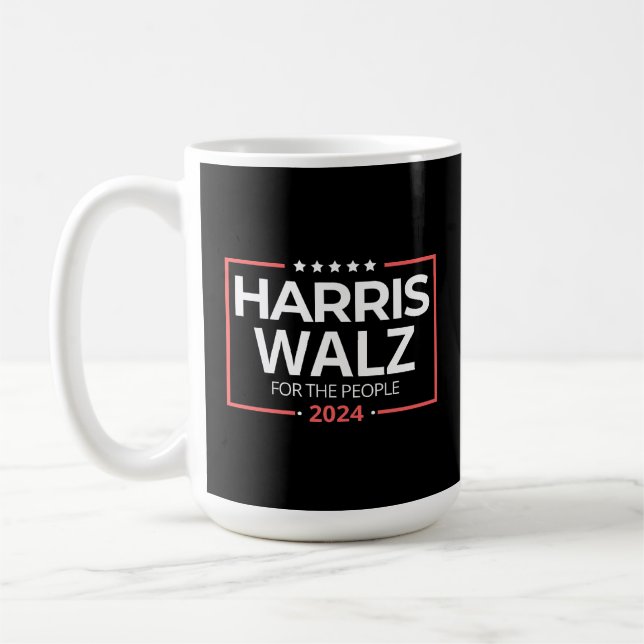 Mug Kamala Harris 2024 ET Pour le camp des élections p (Gauche)