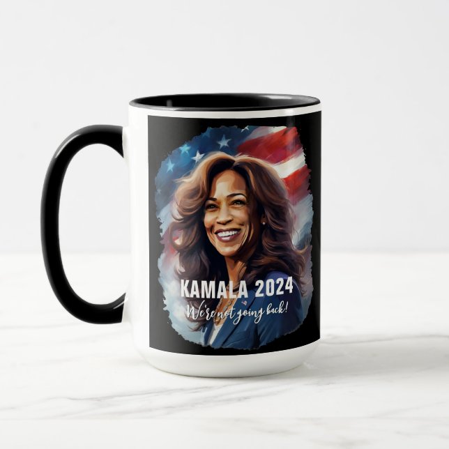 Mug Kamala Harris 2024 Ne pas revenir Art Graphique Co (Gauche)