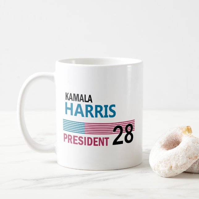 Mug Kamala Harris 2028 (Avec donut)