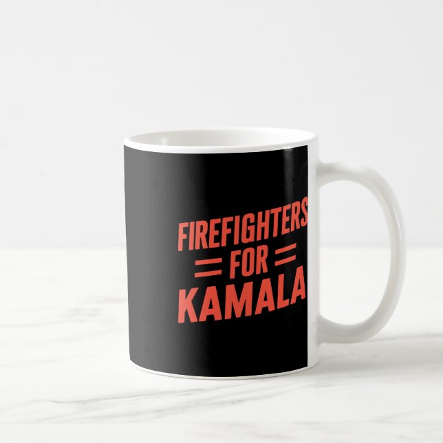 Mug Kamala Harris 47 Th 2024 Pompiers Pour Kamala (Droite)
