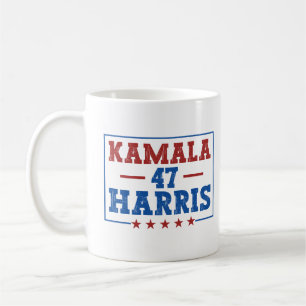 Mug Kamala Harris 47e campagne présidentielle 2024