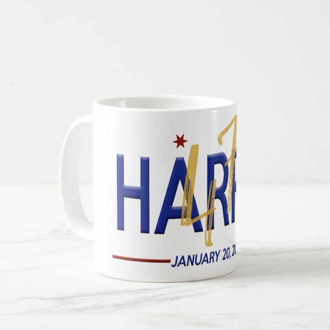 Mug Kamala Harris 47e investiture du président (Devant gauche)