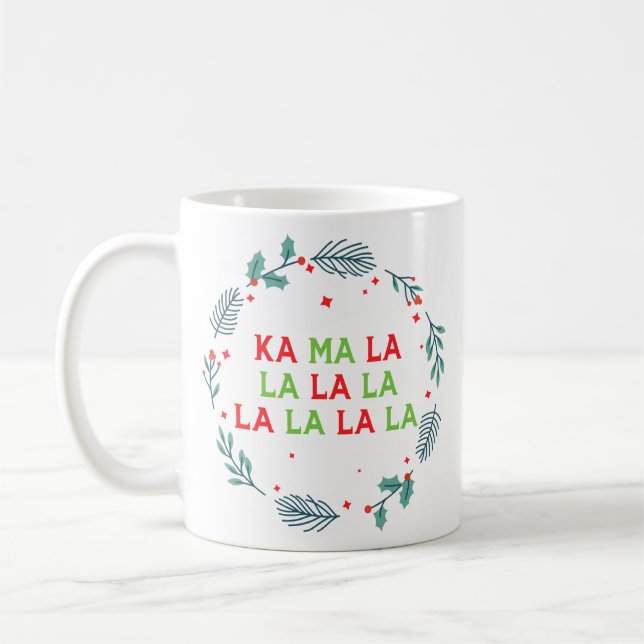 Mug Kamala Harris Christmas Vice-Président des États-U (Gauche)