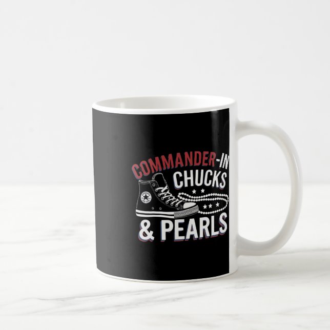 Mug Kamala Harris Commandant en Chaussures mignonnes M (Droite)