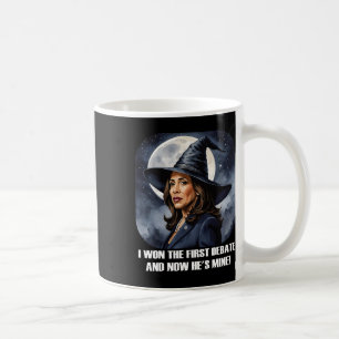 Mug Kamala Harris Drôle Débat Élection 2024 Won Witch