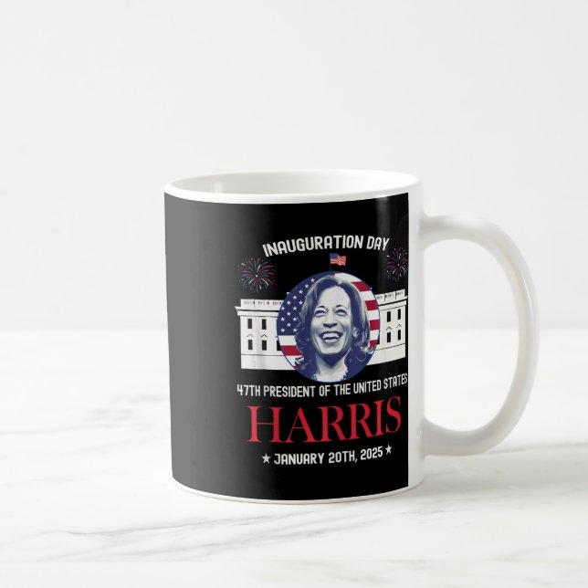 Mug Kamala Harris Jour d'inauguration 2025 Madame 47e  (Droite)