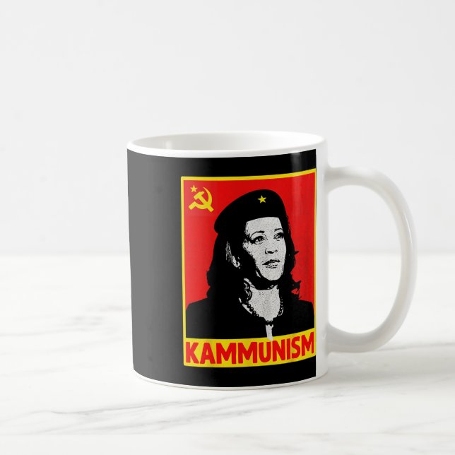 Mug Kamala Harris Kammunism Communisme Harris W (Droite)