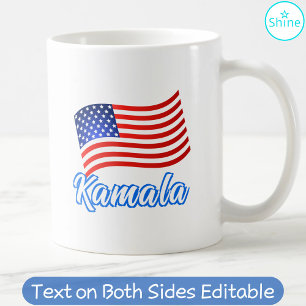 Mug Kamala Harris pour le président Élégant Script dra