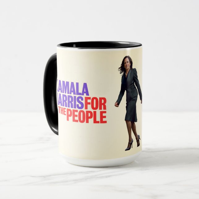 Mug Kamala Harris pour les gens 2020 (Devant gauche)