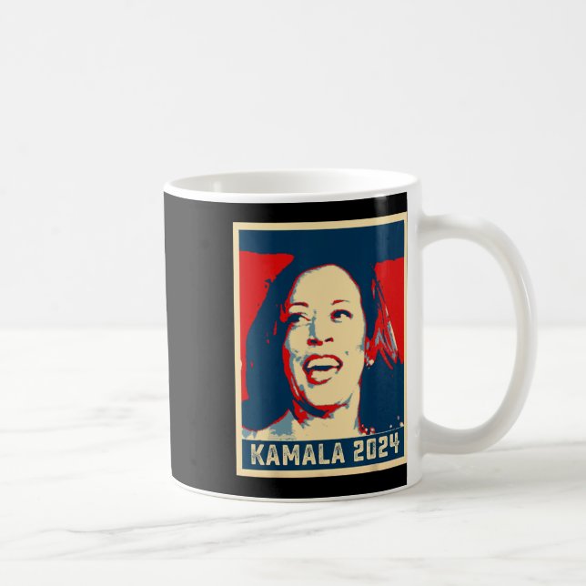 Mug Kamala Harris Pour Président 2024 Madame la Vice-P (Droite)