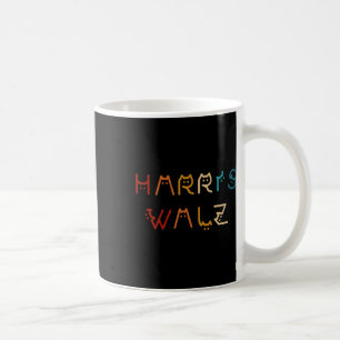 Mug Kamala Harris Walz Walz Valse 2024 Chat Lettering 
