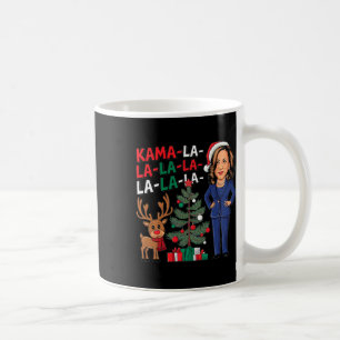 Mug Kamala-la-la Funny Harris Festive Noël drôle Chris