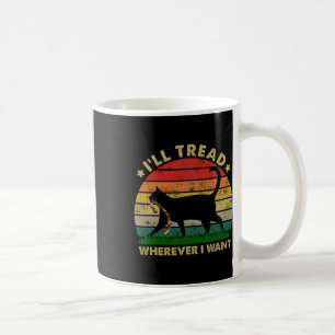 Mug Kamala Lady Cat 2024 Je vais filer partout où je v