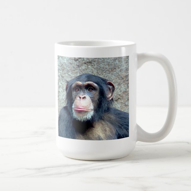 Mug Kamil Abi - Chimpanzé (Droite)